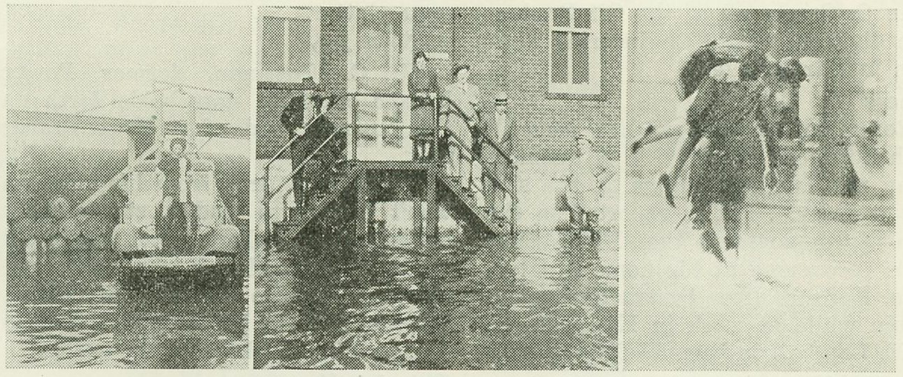Dubuque, Iowa  - Flood, Iowa Oil Company